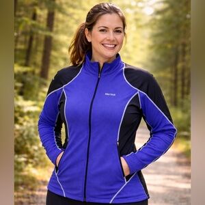 Marmot Women XL Fleece Performance Outdoor Light Jacket